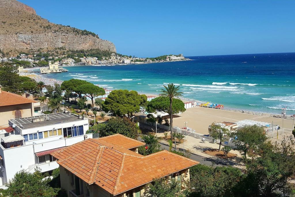Mondello Luxury Apartment On The Beach Εξωτερικό φωτογραφία